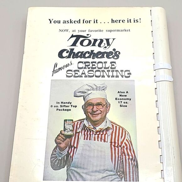 Tony's Chachere's Cajun Country Cookbook & Tony's Original Creole Season… - Picture 4 of 11